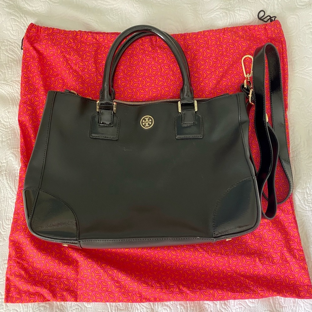 Tory Burch Robinson Double Zip Tote